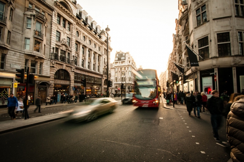 Present simple: Buses are always on time in London