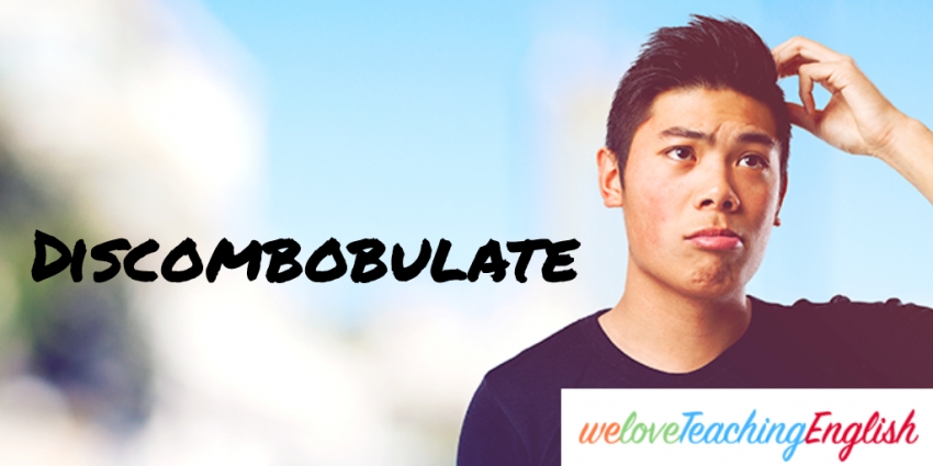 English vocabulary: discombobulate