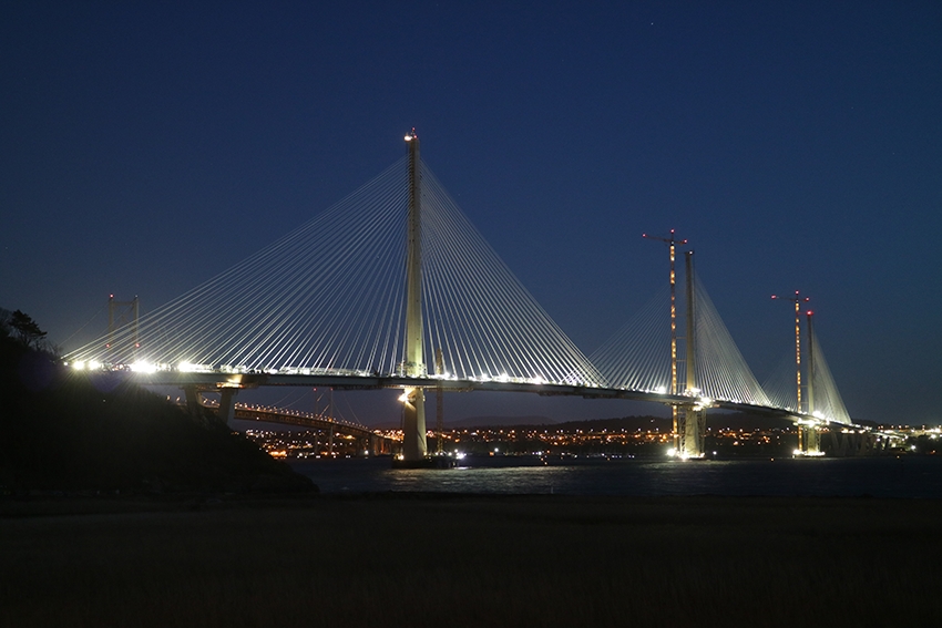 New Forth Road Bridge breaks records in Scotland